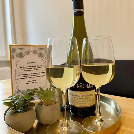 Lejlighed Labed - Exklusives Wohnen Im Weingut, Zentral Und Stilvoll Rüdesheim am Rhein